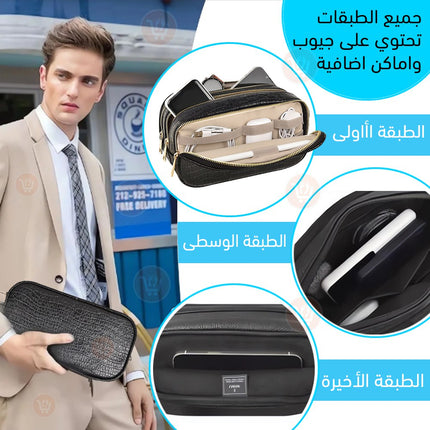 حقيبة ضد السرقة بقفل البصمه من شركة WIWU