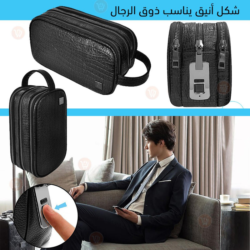 حقيبة ضد السرقة بقفل البصمه من شركة WIWU