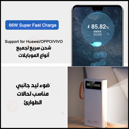 بوربانك بمداخل Usb شحن سريع meidou bowerbank 66w