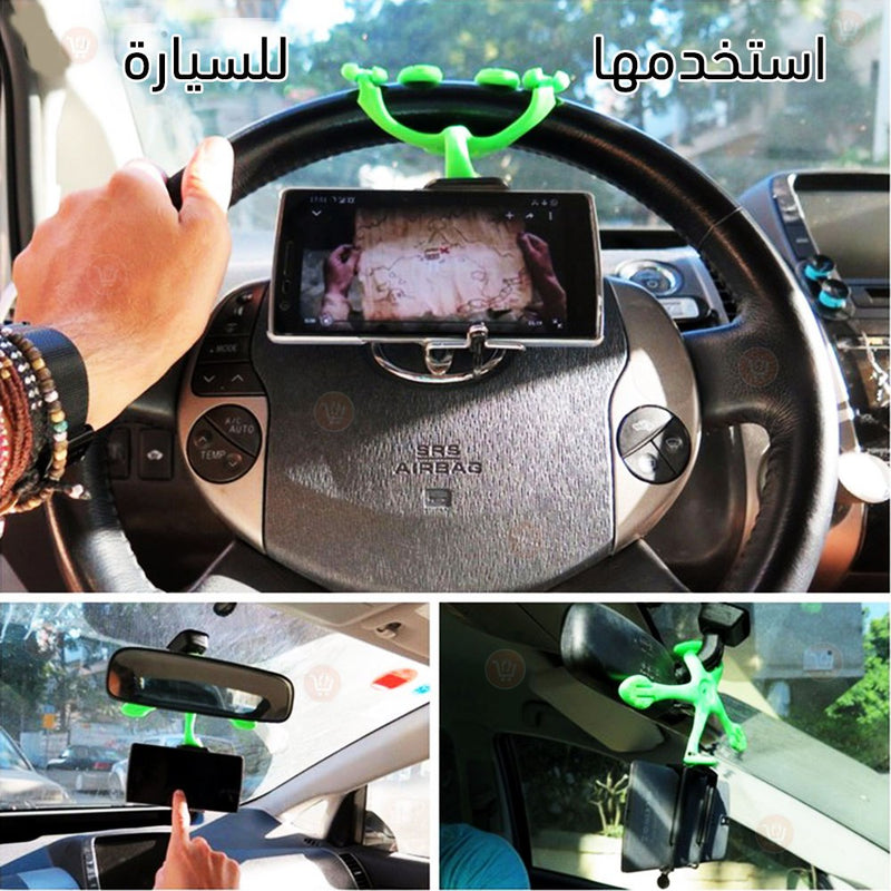حامل الموبايل والكاميرا العنكبوتية