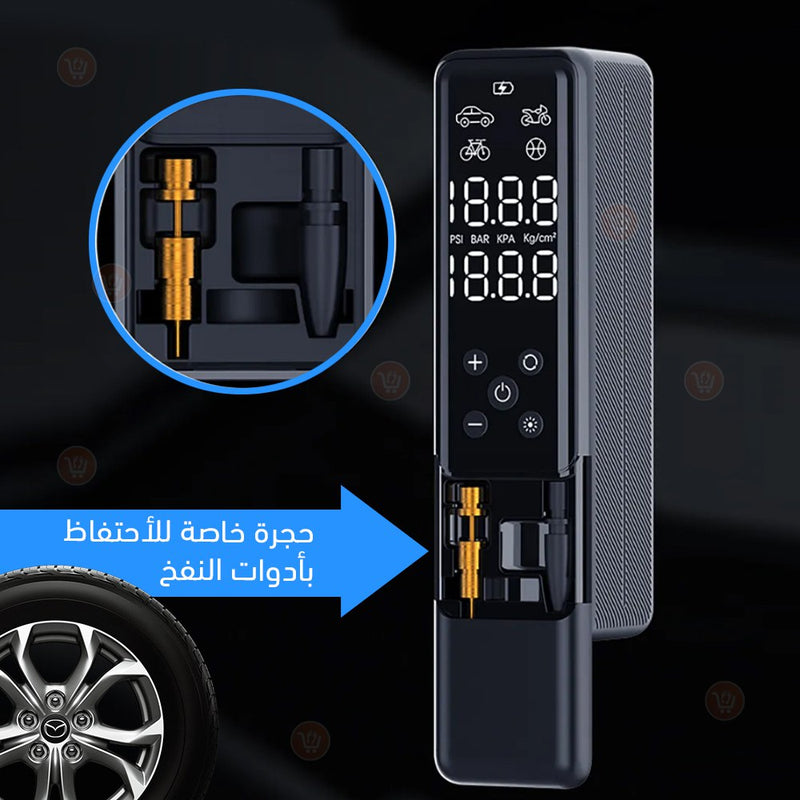 منفاخ هواء بشاشة ديجتال من شركة WIWU