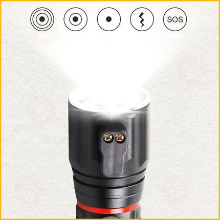 كشاف لوكس طوارئ  متعدد الإستخدام Multifunctional Emergency Flashlight