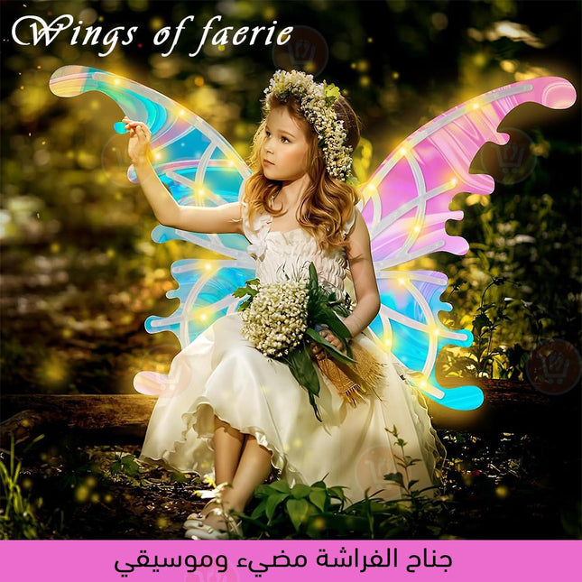 جناح الاميرات المضيء مع موسيقى