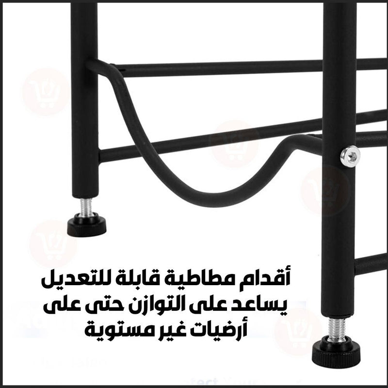 ستاند حامل قوارير المياه 5 طبقات Water bottle rack metal