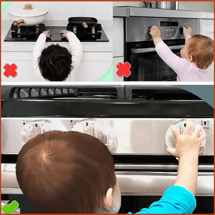 أغطية أمان لمفاتيح الغاز Gas Switch Cover 2 pcs