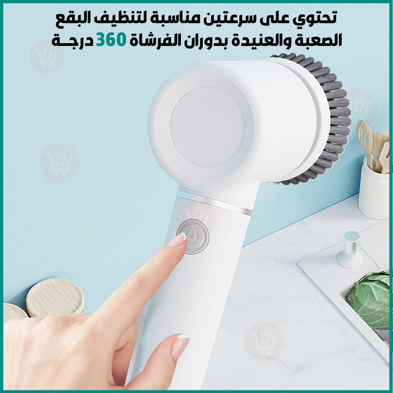 فرشاة تنظيف شحن لإستخدامات متعددة  Tornado Scrub
