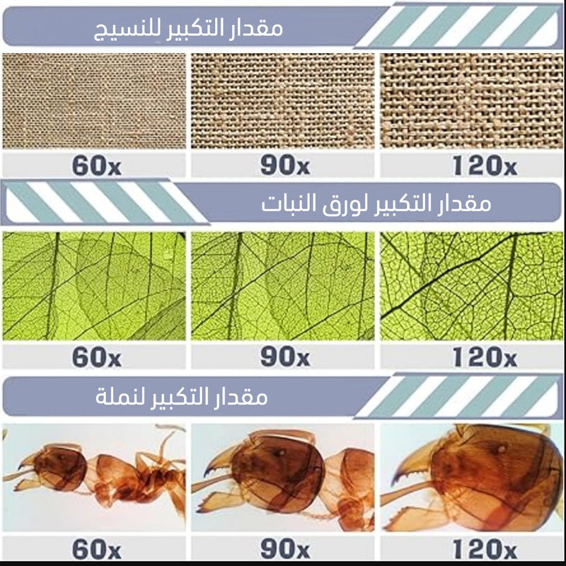 ميكروسكوب لمختبر الطفل الذكي