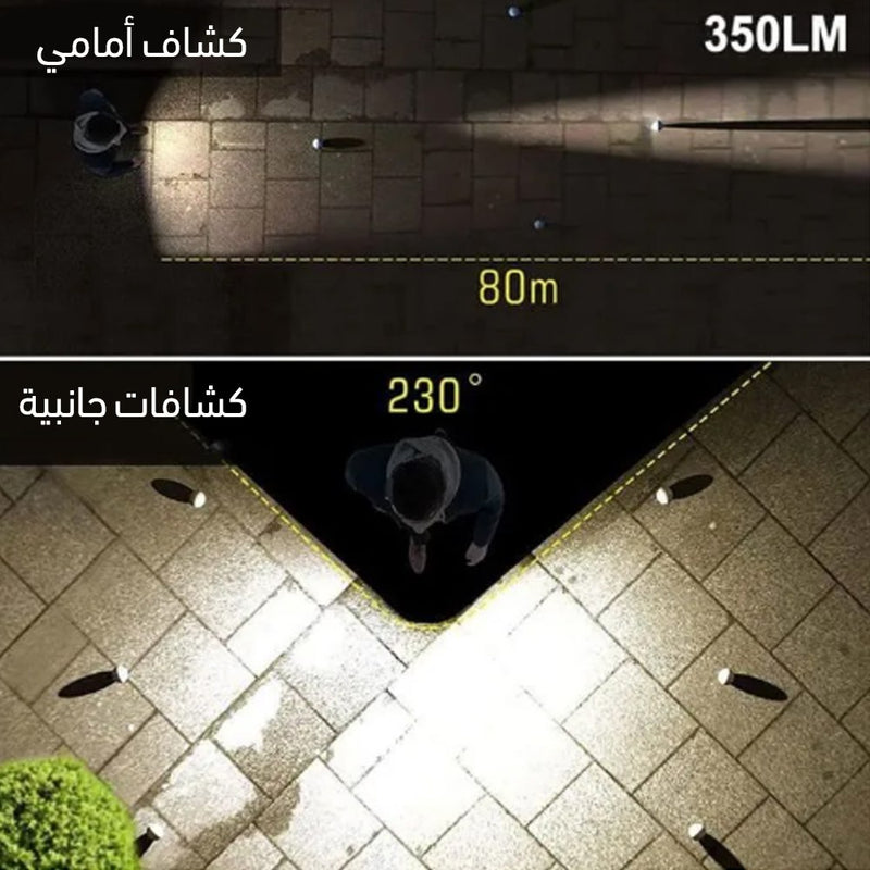 كشاف للرأس مع سنسور عن بعد شحن Led Headlamp