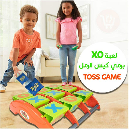 لعبة X O برمي كيس الرمل