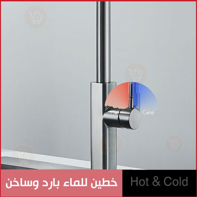 حنفية بصنبور قابل للسحب والدوران Waterfall facuets higher quality