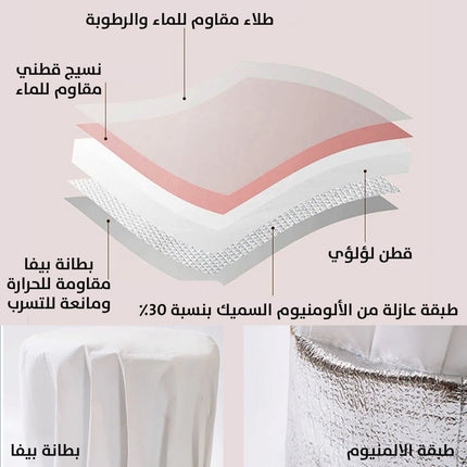 حوض مائي متعدد الاستخدام قابل للطي