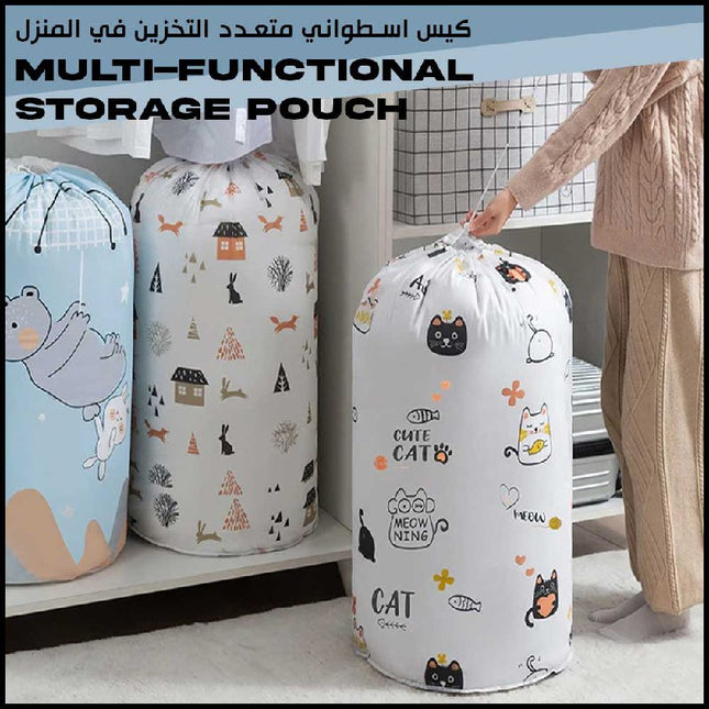 كيس اسطواني متعدد التخزين في المنزل Multi-functional storage pouch