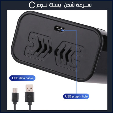 منفاخ عجل سيارات تعمل بالشحن Tire Inflator 150PSI Cordless Handheld Air Compressor For  Bike