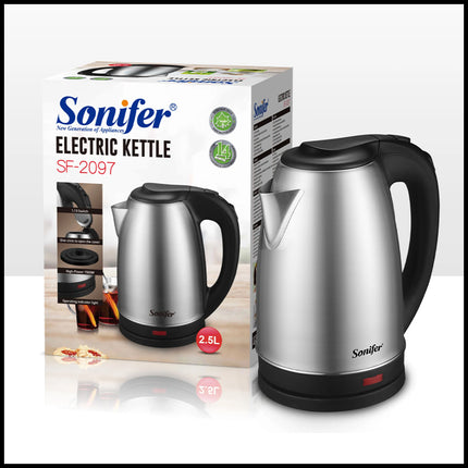 كتل إبريق تسخين مياه sonifer Stainless Steel Electric Kettle SF-2097
