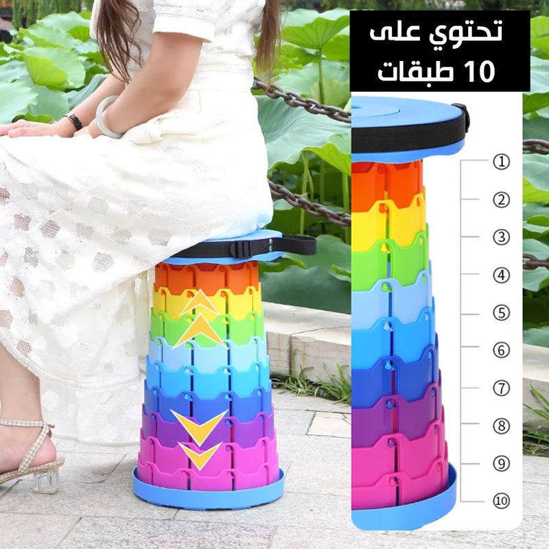 كرسي رحلات قابل للطي  Compact Folding Travel Chair