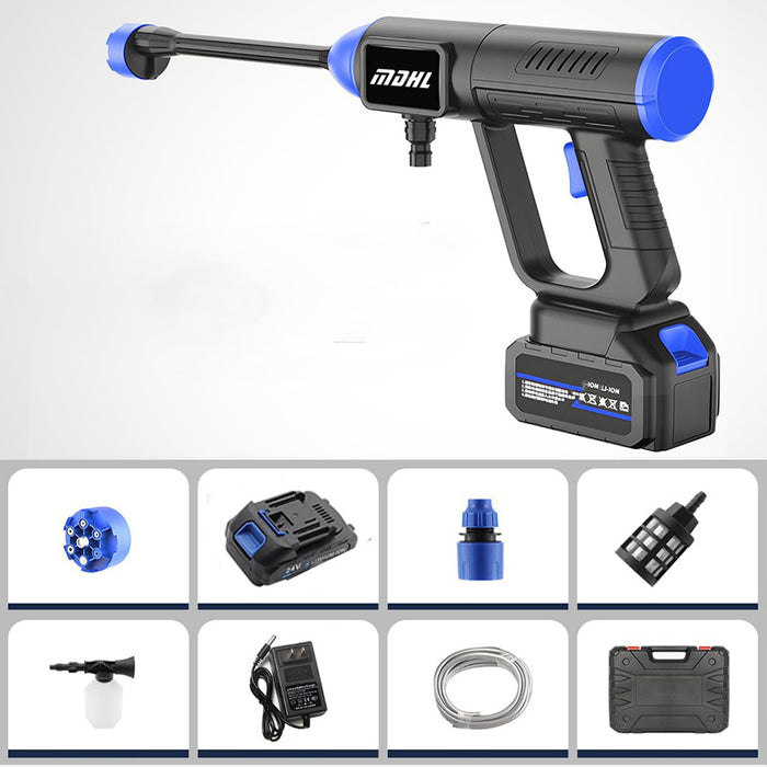 مضخة غسيل السيارة تعمل بالشحن  MDHL Rechargeable car washer pump