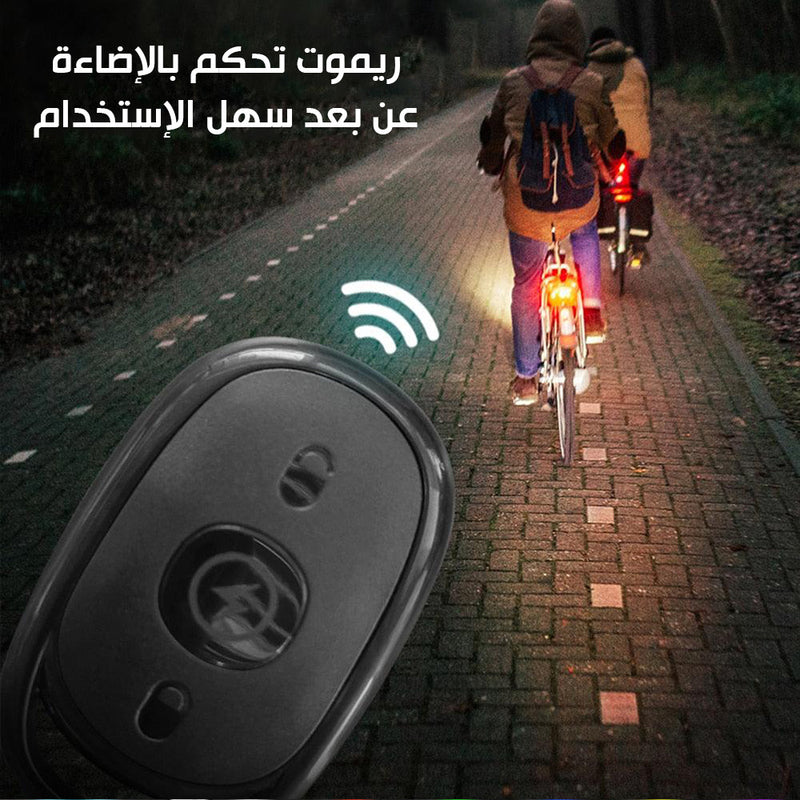 إضاءة عدد2 للسيارات والدراجات ملونة فلاش مع ريموت تحكم  strobe light