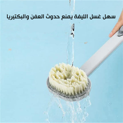 ليفة إستحمام بمقبض طويل Long handle shower sponge
