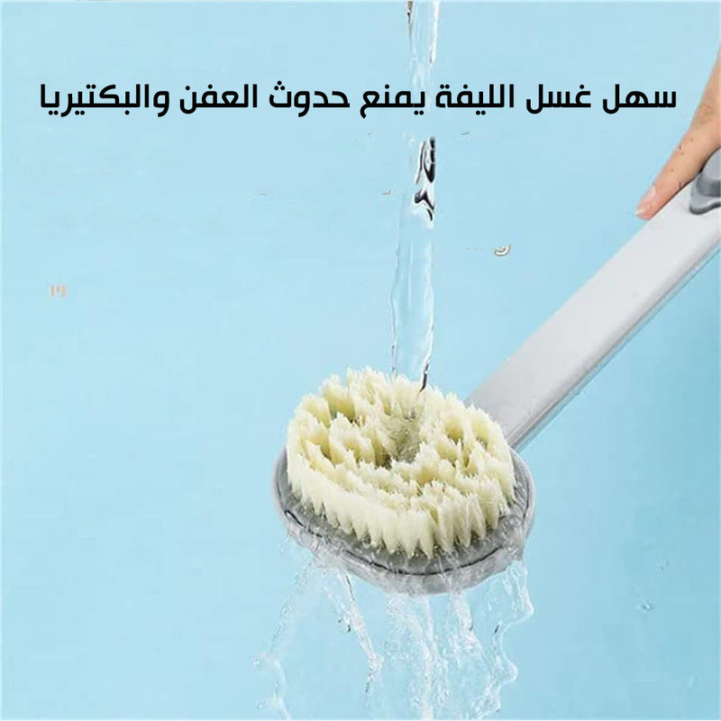 ليفة إستحمام بمقبض طويل Long handle shower sponge