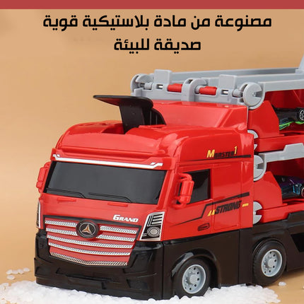 لعبة ونش حاملة السيارات قابلة للتمدد للأطفال CATAPULT TRUCKD663-T202