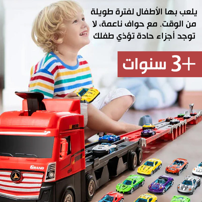لعبة ونش حاملة السيارات قابلة للتمدد للأطفال CATAPULT TRUCKD663-T202
