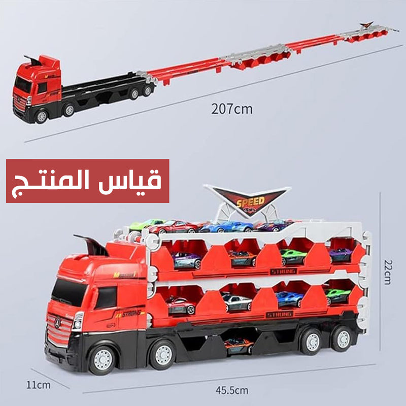 لعبة ونش حاملة السيارات قابلة للتمدد للأطفال CATAPULT TRUCKD663-T202