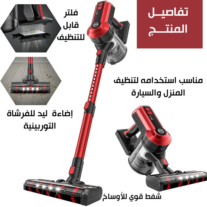 مكنسة منزلية تعمل بالشحن dsp Vacuum Cleaner Handheld rechargable KD-2023