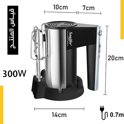 خفاقة كريمة وعجانة كهربائية Sonifer hand mixersf-7002