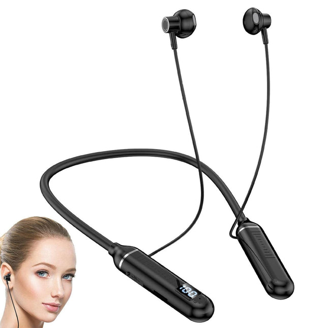 سماعات أذن بلوتوث مثبتة بالرقبة Bluetooth Headset Neckband