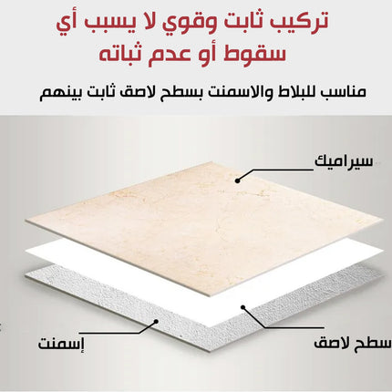 لاصق بلاط الارضيات والاسقف