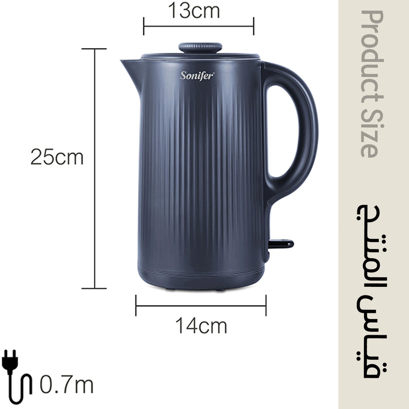 كتل تسخين مياه كهربائي sonifer Electric KettleSf-2096