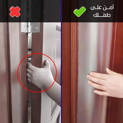 عازل أبواب لحماية يد الأطفال Shield Finger Pinch Guard for Baby