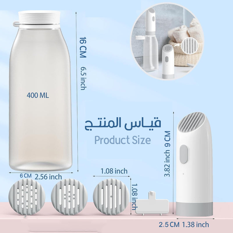 شطاف المسافر يعمل بالشحنPortable Flushing Device