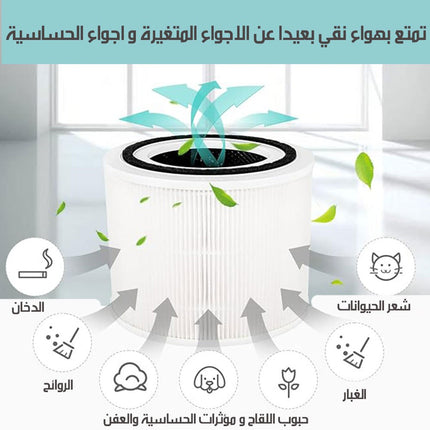 جهاز تنقية وترطيب الهواء