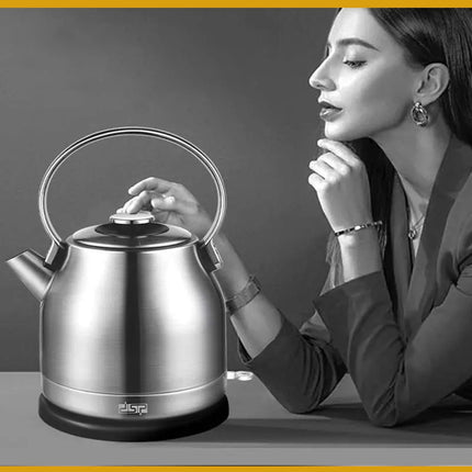 إبريق كتل لتسخين المياه الكهربائي DSP Portable Electric Stainless Steel Kettle KK1155