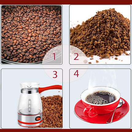 ماكينة (ركوة)غلي القهوة الكهربائيةElectrical Coffe Pot