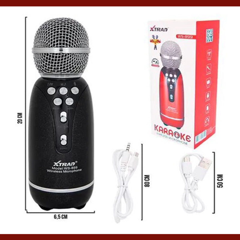 مايكروفون كاريوكي لاسلكي Microphone Karaoke Intelligent