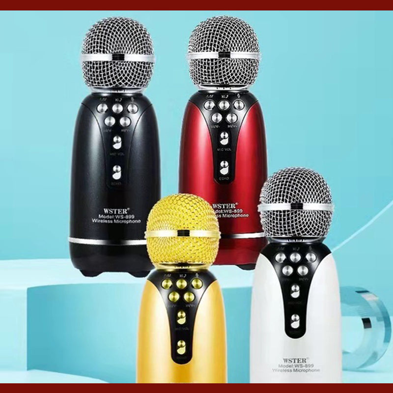 مايكروفون كاريوكي لاسلكي Microphone Karaoke Intelligent