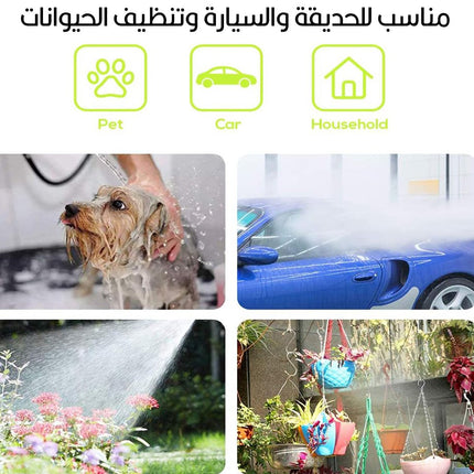 بكرة خرطوم مياه قابلة للسحب بطول 15 متر
