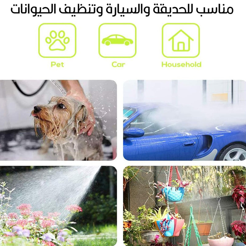 بكرة خرطوم مياه قابلة للسحب بطول 15 متر