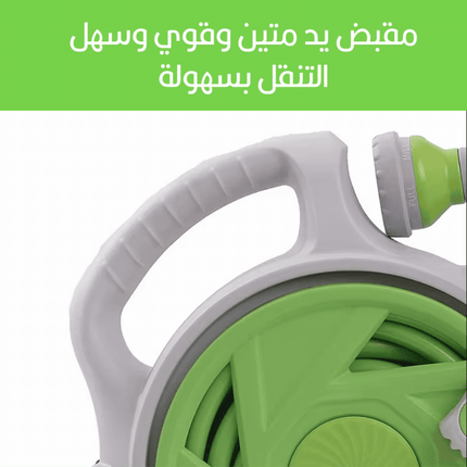 بكرة خرطوم مياه قابلة للسحب بطول 15 متر