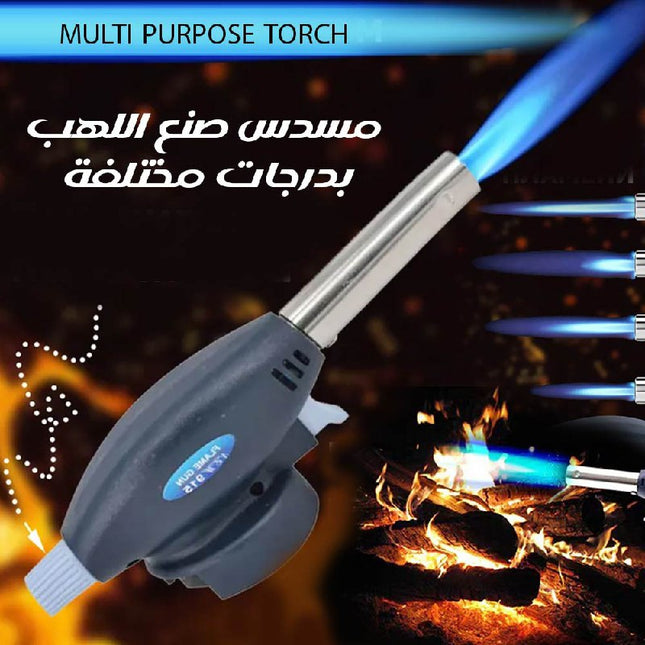 مسدس صنع اللهب بدرجات مختلفة