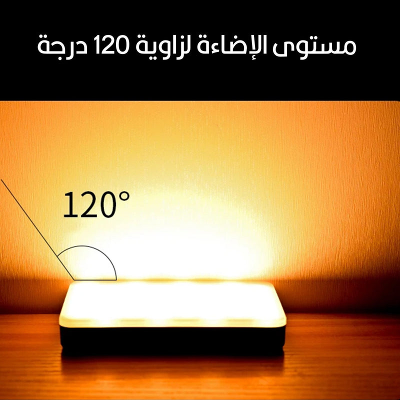 إضاءة تصوير  بألوان RGB تثبت على الكاميرا أو الموبايل أو اللابتوب Pocket Full Light