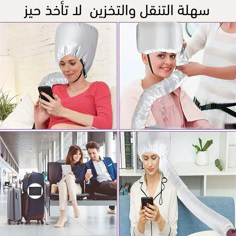 غطاء رأس لتجفيف الشعر Portable Soft Hair Drying Cap