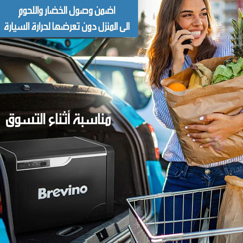 ثلاجة تبريد غاز 25لتر للرحلات Small fridge for trips