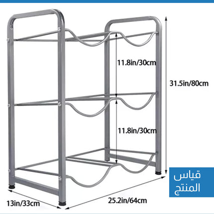 ستاند قوارير المياه عدد 6  Gallon Water Cooler for 6 Bottles