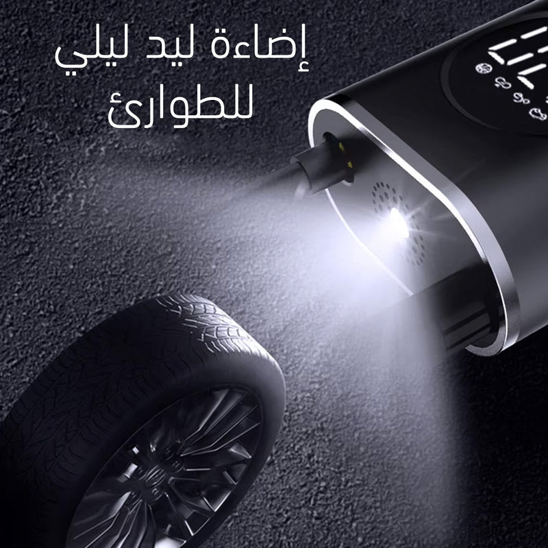منفاخ عجل لإستخدمات متعددة Mini Inflatable Air Compressor