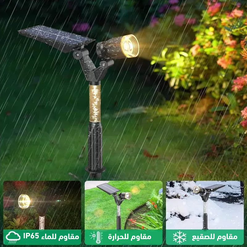 بالطاقإضاءة خارجية تعمل بالطاقة الشمسية Solar Spot Lights Outdoor