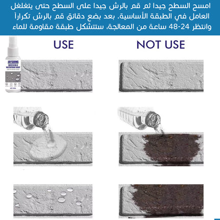 بخاخ مانع التسرب ضد الماء Invisible Sealant Spray Waterproof Agent