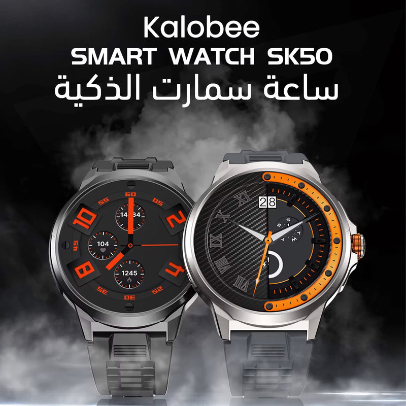 ساعة ذكية للرجال والنساء تعمل بالبلوتوث SK25 Smart Watch Men Women Bluetooth